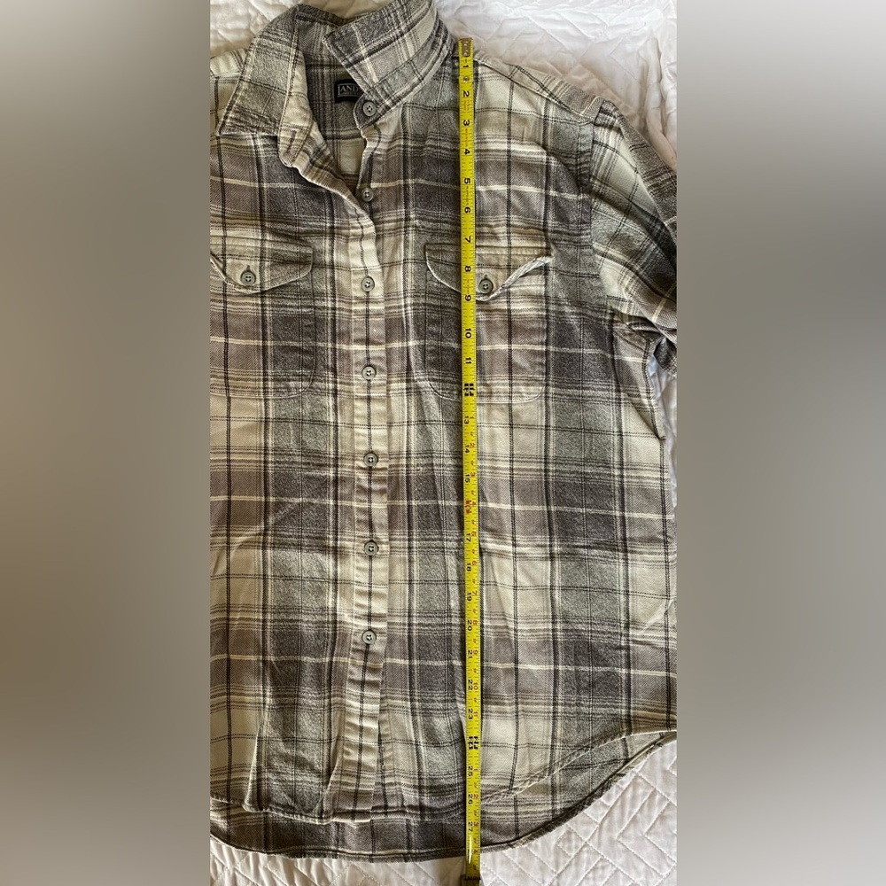 Vintage 1998 Land’s End Grey Flannel - Picture 8 of 10